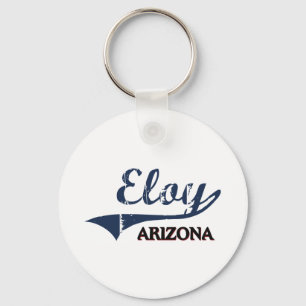Eloy Arizona City Classic Keychain