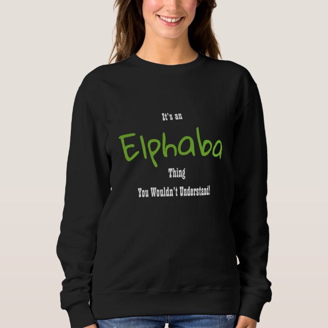 Elphaba Sweatshirt (Front)