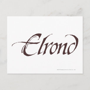 ELROND™ Name Solid Postcard