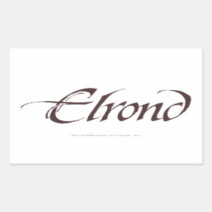 ELROND™ Name Solid Sticker