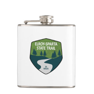 Elroy-Sparta State Trail Hip Flask