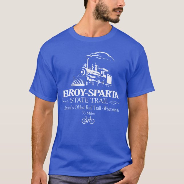 Elroy-Sparta State Trail (RT) T-Shirt (Front)