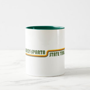 Elroy-Sparta State Trail Two-Tone Coffee Mug