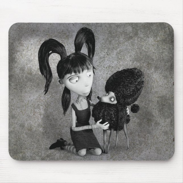 Elsa and Persephone Mouse Pad (Front)