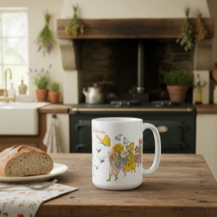 Elsa Beskow Flower Festival Coffee Mug