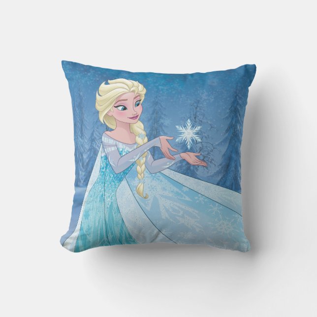 Elsa | Let it Go! Throw Pillow (Front)