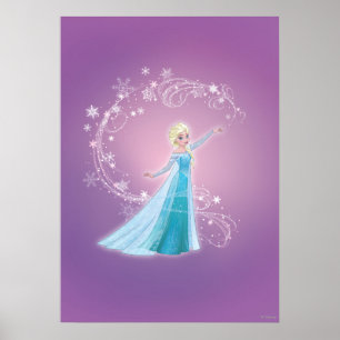 Elsa   Love Thaws, Love Glows Poster