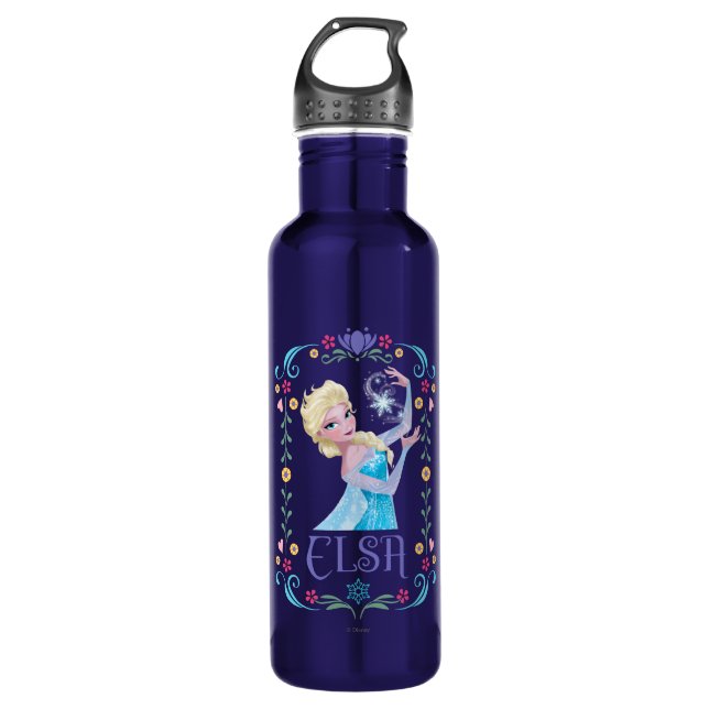 Elsa | My Powers are Strong 710 Ml Water Bottle (Front)