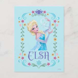 Elsa   My Powers are Strong Postcard