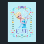 Elsa | My Powers are Strong Poster<br><div class="desc">Frozen: Elsa - Check out this customizable Elsa design! Personalize your own Frozen merchandise on Zazzle.com! Click the Customize button to insert your own name or text to make a unique product. Try adding text using various fonts & view a preview of your design! Zazzle's easy to customize products have...</div>