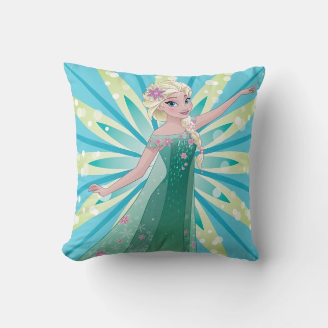Elsa | Perfect Day Throw Pillow (Front)