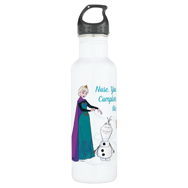 Elsa Permafrosting Olaf 710 Ml Water Bottle (Front)