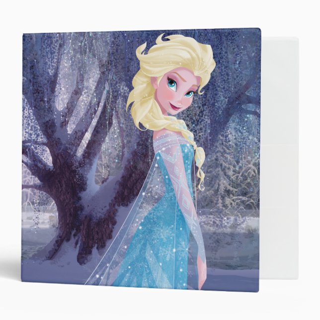 Elsa | Side Profile Standing Binder (Front/Inside)