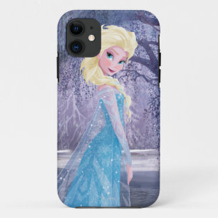 Elsa   Side Profile Standing iPhone 11 Case