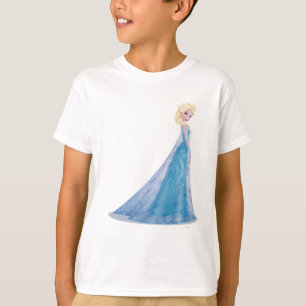Elsa   Side Profile Standing T-Shirt