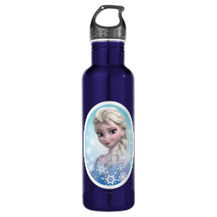 Elsa   Snowflake Frame 710 Ml Water Bottle