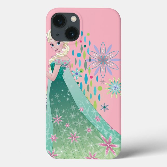 Elsa | Summer Wish with Flowers Case-Mate iPhone Case (Back)