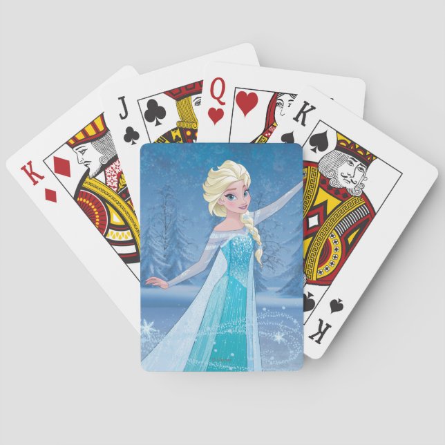Elsa | Winter Magic Playing Cards (Back)