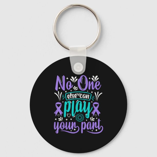 Else Can Play Your Part  Keychain (Front)