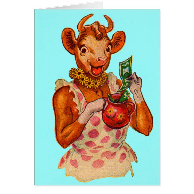 Elsie the Cow, gestionnaire de l'argent (Devant)