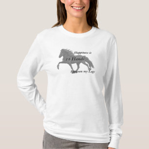 Elska Icelandic Horse in Tolt Happiness T-Shirt