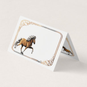 Elska Icelandic mare Business Card