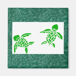 Elua honu (2 sea turtles)magnet magnet