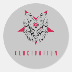 Elucidation - Bringer of Light Classic Round Sticker