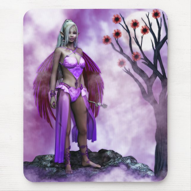 Elven Beauty Mouse Pad (Front)