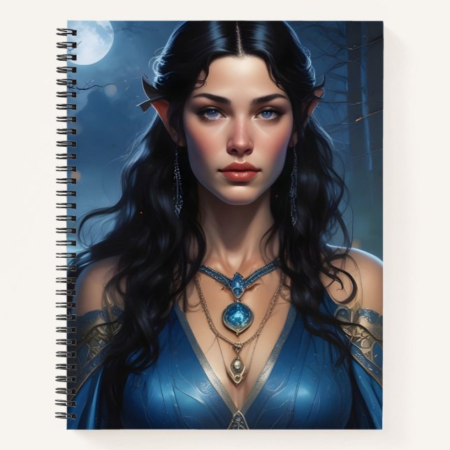 Elven Beauty Notebook (Front)