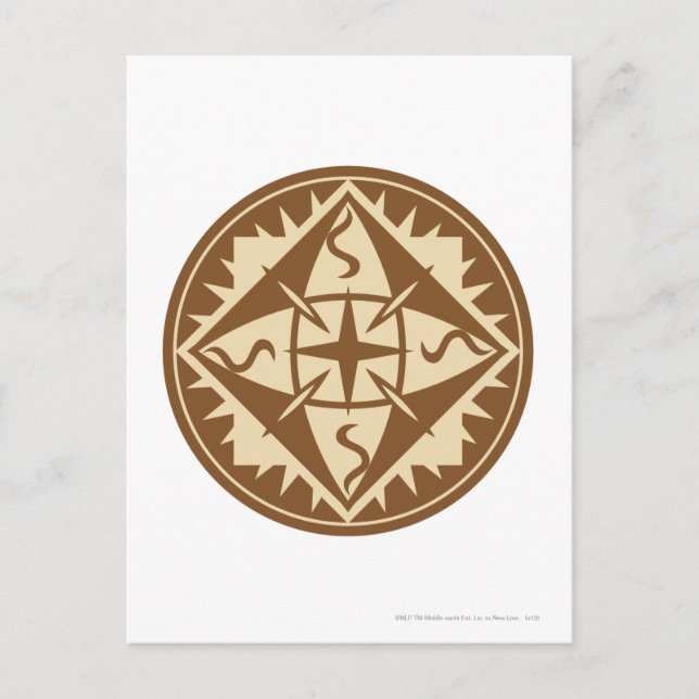 Elven Flag Postcard (Front)