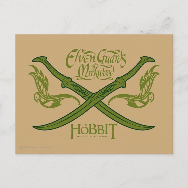Elven Guards of Mirkwood Movie Icon Postcard (Front)