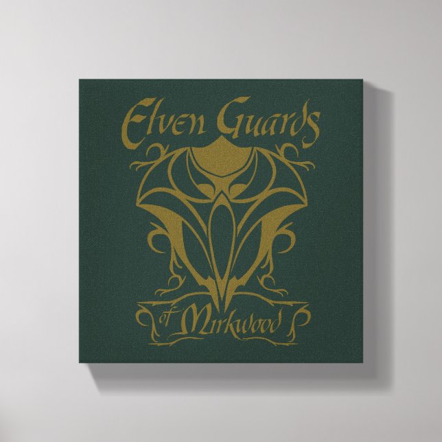 Elven Guards of Mirkwood Name Canvas Print (Front)