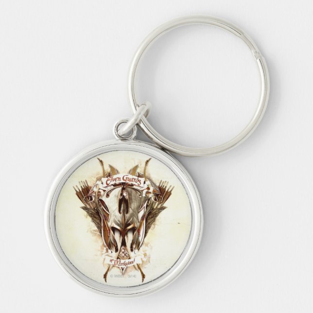Elven Guards of Mirkwood Weaponry Keychain (Front)