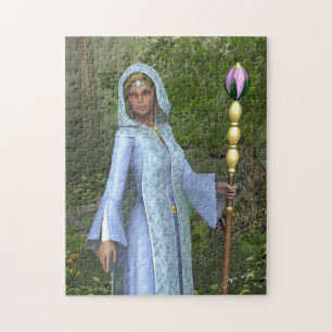 Elven Maiden Jigsaw Puzzle