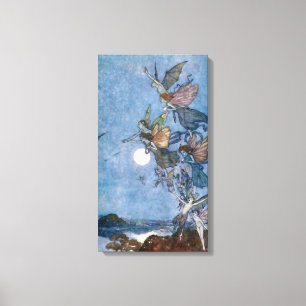 Elves and Fairies from The Tempest Canvas Print