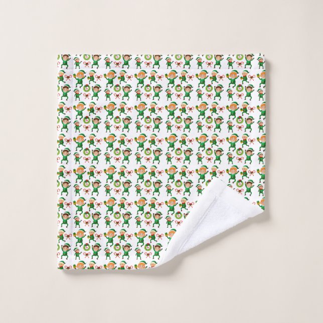 Elves Elves Elves Wash Cloth (Wash Cloth)