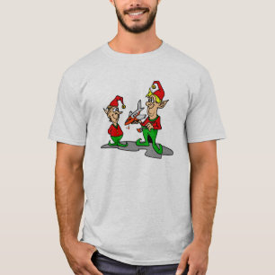 elves painting airplane T-Shirt