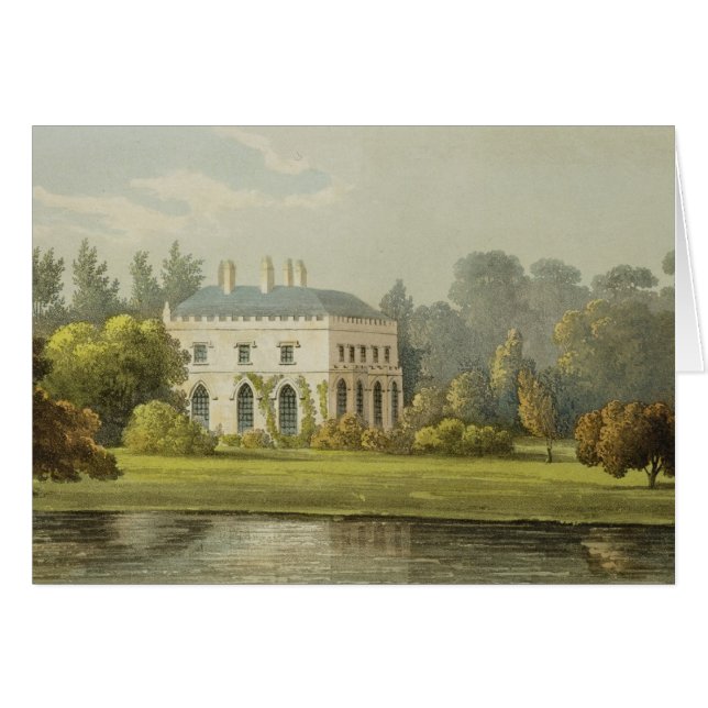 Elvills, Englefield Green, from Ackermann's 'Repos (Front Horizontal)