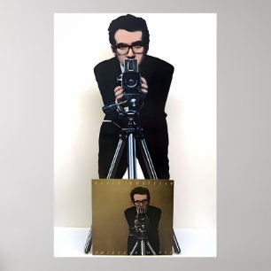 Elvis Costello 1978 This Years Model US Promo Poster