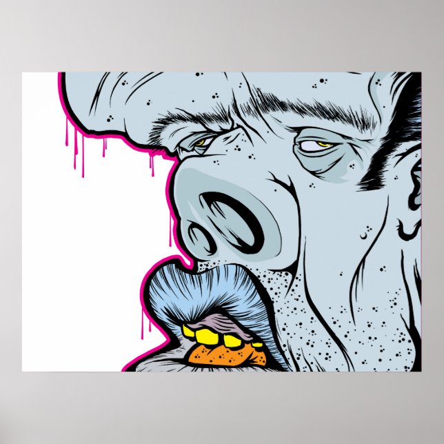 Elvis Has Left The Building Poster (Front)