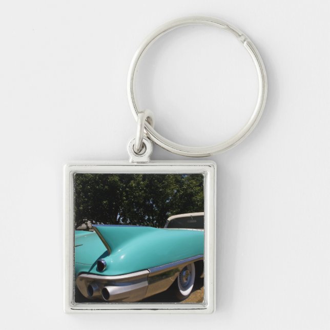 Elvis Presley's Green Cadillac Convertible in Keychain (Front)