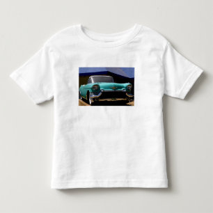 Elvis Presley's Green Cadillac Convertible in Toddler T-shirt