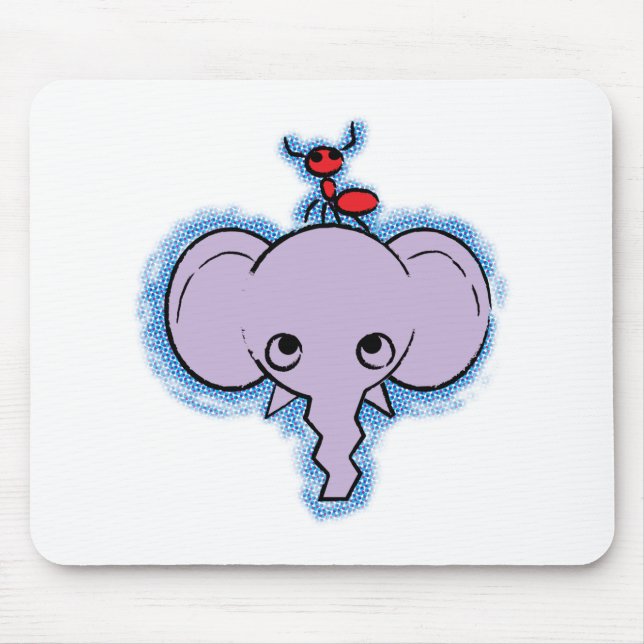 Ely F  & Ant™ Mouse Pad (Front)