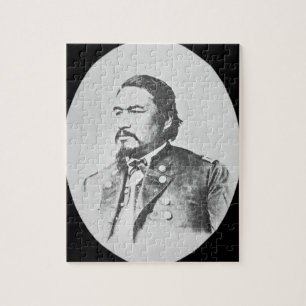 Ely Samuel Parker (1828-95) Seneca Chief and Feder Jigsaw Puzzle