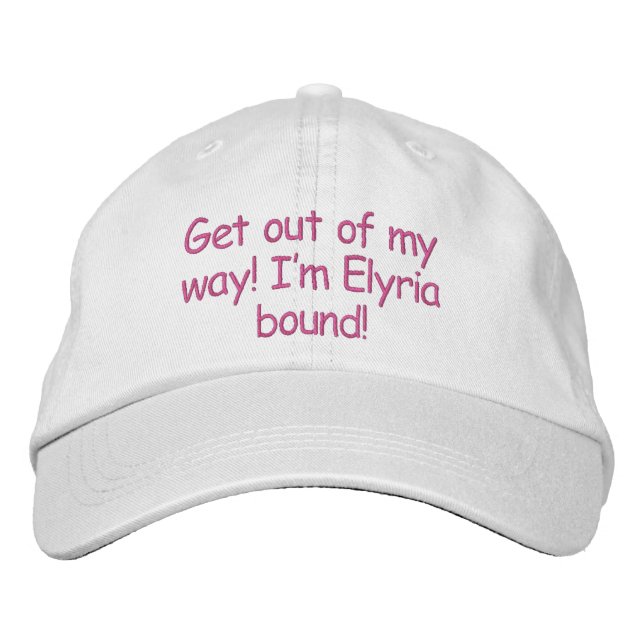 Elyria Bound Adjustable Hat (Front)