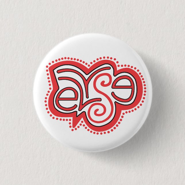 elyse oRiGiNaLs LOGO Button Pin Accessory (Front)