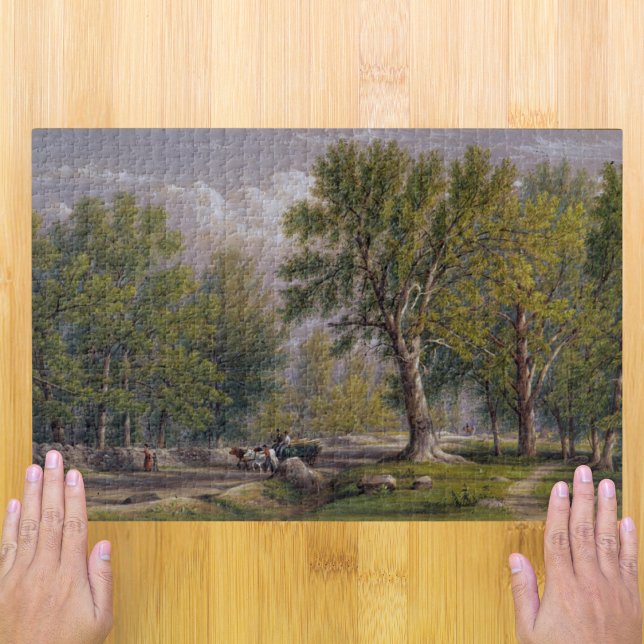 Elysian Fields in Bloom: The Hoboken Landscape Jigsaw Puzzle (Creator Uploaded)