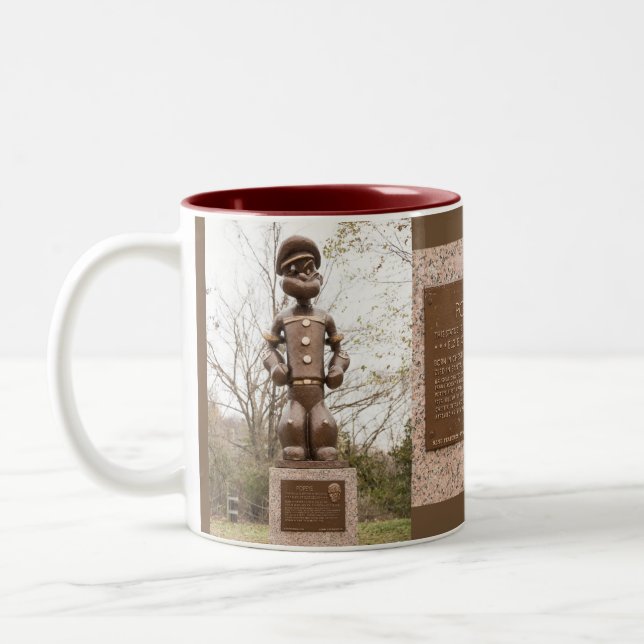 Elzie Segar's One-Eyed Sailor Two-Tone Coffee Mug (Left)