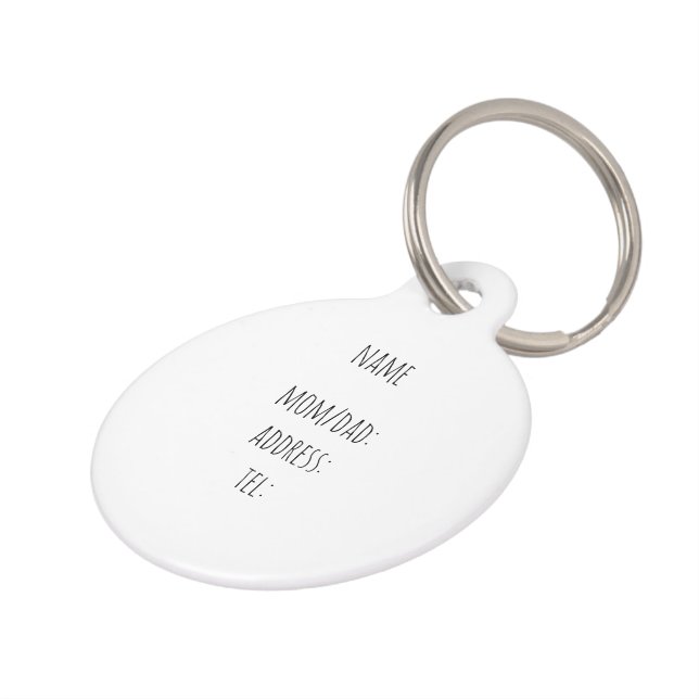 EM 24 Pet Tag (Side)